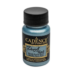 Cadence Kovinska barva za tekstil Dora Textile - svetlo modra/50 ml