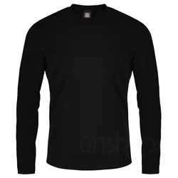 011Shop Muška majica dugih rukava 011, Crna