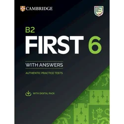 B2 First 6 Practice Tests Students Book with Answers with Digital Pack
