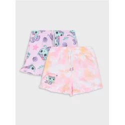 Sinsay - Komplet od 2 para kratkih pantalona Gabbys Dollhouse - šareno