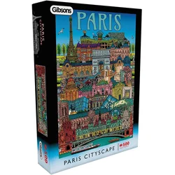 Gibsons Puzzle Pogled na Pariz 500 kosov