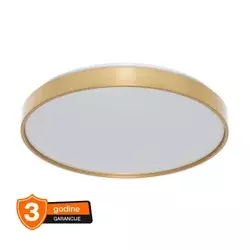 OSRAM LUXO Zlatna LED Plafonjera 24W 6500K | 4099854653360E
