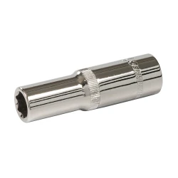 Silverline Ključ vtičnice 12 mm 1/2 HEX dolga srebrna črta