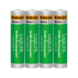 Logilink punjive baterije AAA 1.2V, NiMH, 4kom