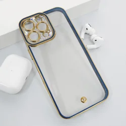 Maska za telefon Luxury Crystal Clear za iPhone 16, Roze
