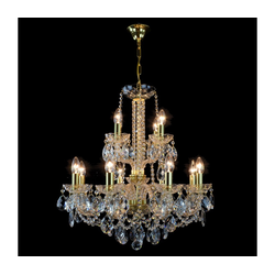 Wranovsky JWZ125122230 - Kristalni luster na lancu MARIERA 12xE14/40W/230V