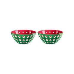 Guzzini Set Činija Le Murrine, 300 ml, 2 komada, Zeleni