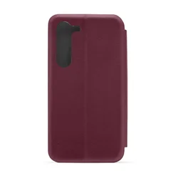 Maska za telefon ROYAL FLIP COVER za Samsung S23 Plus, Bordo