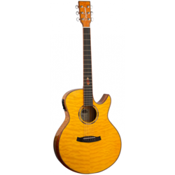 Tanglewood TWX6CESMF Winterleaf Exotic Honey Burst Gloss elektro-akustična gitara