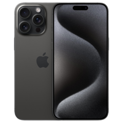 APPLE obnovljen pametni telefon iPhone 15 Pro Max 8GB/256GB, Black Titanium