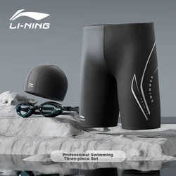 Li-Ning Muški set za plivanje 2533, 3 dela, Crni