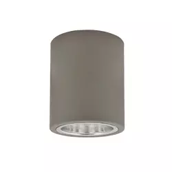 Spot svetiljka JUPITER 1xE27/20W/230V, prečnik 9,8 cm, siva