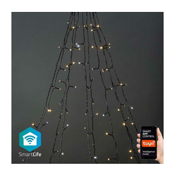 Nedis WIFILXT02W200 - LED božićna zavesa 200xLED/8 funkcija 10x2m IP65 Wi-Fi Tuya