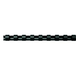 Plastična spirala ovalna 32mm crna 50kom FELLOWES