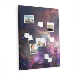 tulup.si Slika na pluti Galaxy kosmos 100x140 cm Kovinski zatiči