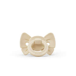 Elodie - duda Binky Bow, Oat White