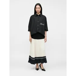 Karl Lagerfeld Bluza črna