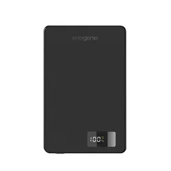 PB10-WPC15M-LCD-01 Gembird 15 W magnetni bežieni prenosni punjae LCD, 10000 mAh, crni