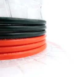 Silikonski kabel 8AWG 1m - fleksibilen kabel za FPV, RC drone in elektroniko (črn/rdeč) rdeč