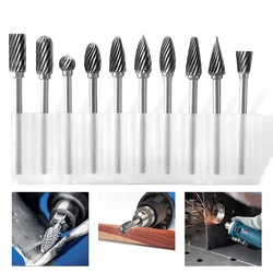 Glodala za metal 6mm set 10 kom