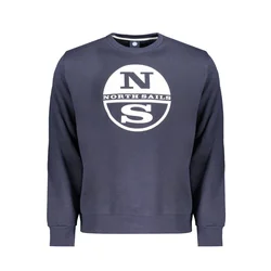 NORTH SAILS MEN'S ZIP-UP SWEATSHIRT BLUE