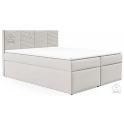 Boxspring postelja 73 - 200x200 cm