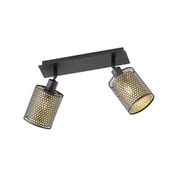 GLOBO Spot lampa E24 Cheval 12108 crna