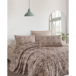 Aberto Design Set Double prekrivač Pure, 200x230cm, Smeđa