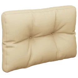 vidaXL Blazina za kavč iz palet bež 60x40x12 cm