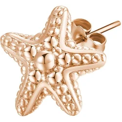 Rosato Bronasti enojni uhani Starfish Storie RZO031
