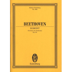 BEETHOVEN:EGMONT OVERTURE STUDY SCORE