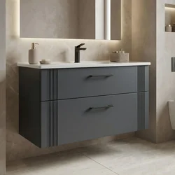 HANAH HOME Ormarić sa umivaonikom Bari 100 v2 277
