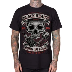 Hardcore majica moška - WHISKEY PISTON - BLACK HEART - 20927