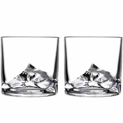 Kozarec za viski EVEREST, set 2 kosov, 270 ml, Liiton