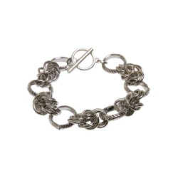 Multiring bracelet - silver color