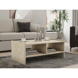 Hanah Home Klub sto Pera 90x35x50cm Bež