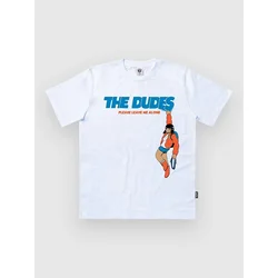 The Dudes Cliff Hanger moška majica white