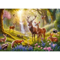 Cherry Pazzi - Puzzle Gozdno srce - 500 kosov