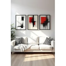 Wallity Uramljena slika Huhu442, 50x35 cm , 3 dela