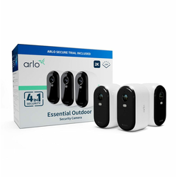 ARLO VMC3350-100EUS Essential Outdoor 2K Beli Set od 3 nadzorne kamere