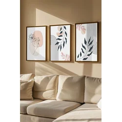 Wallity Uramljena slika Artvmodel22, 33x48 cm, 3 dela