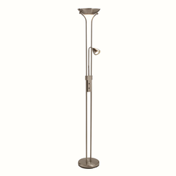Markslöjd 111241- Prigušiva podna lampa DETROIT 1xR7s/230W/230V + 1xGU10/35W