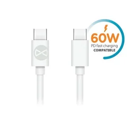 Forever Flexible kabal (USB-C-C) 1m 60W beli ( 21284 )