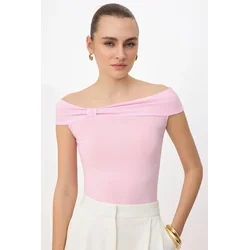 Trendyol Milla Ženska bluza, Roze