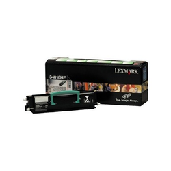 Toner Lexmark 34016HE črna, original -