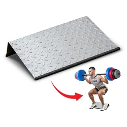 Rampa za čučanj - dupla Iron Sport širine 50cm - brodski lim i gumena zaštita