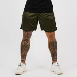 GymBeam Kratke hlače Vertical Military Green