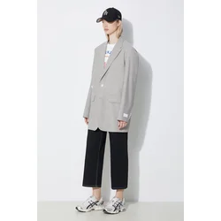 Volnen suknjič Kenzo Solid Kimono Blazer