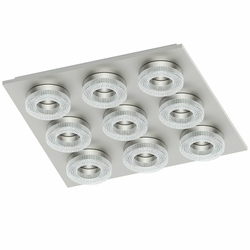 Eglo 95665 - LED stropno svetlo FRADELO 9xLED/4W/230V