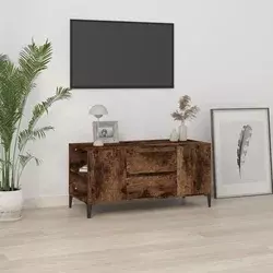 TV ormarić boja hrasta 102x44,5x50 cm konstruirano drvo